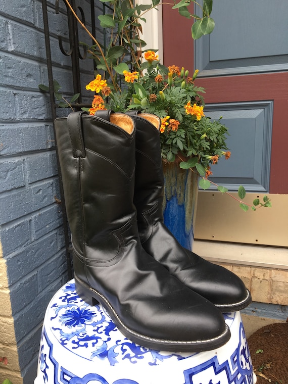 Vintage Justin Boots // Vintage Leather Boots // M