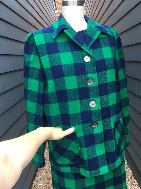 Vintage Pendleton Wool Two-piece Set // Vintage P… - image 3