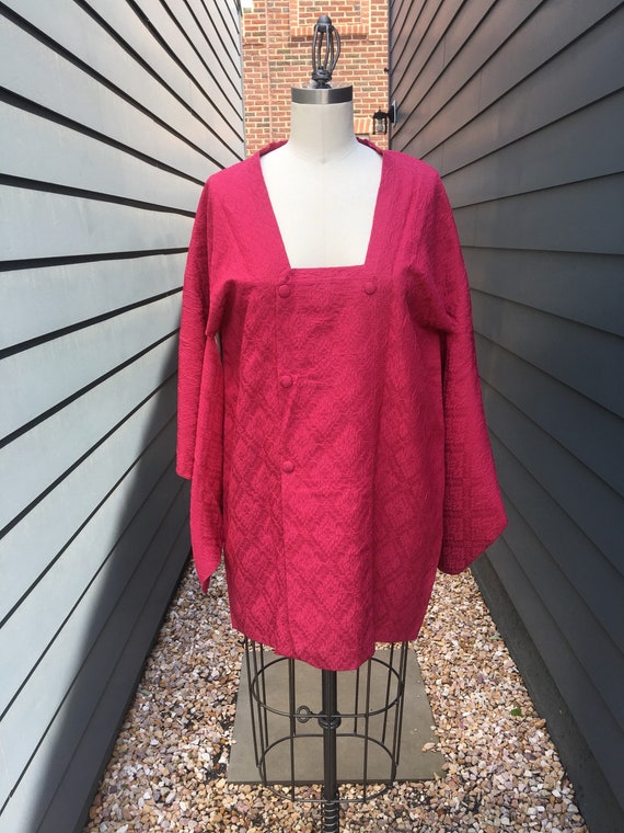 SALE Vintage Silk Japanese Kimono // Vintage pink