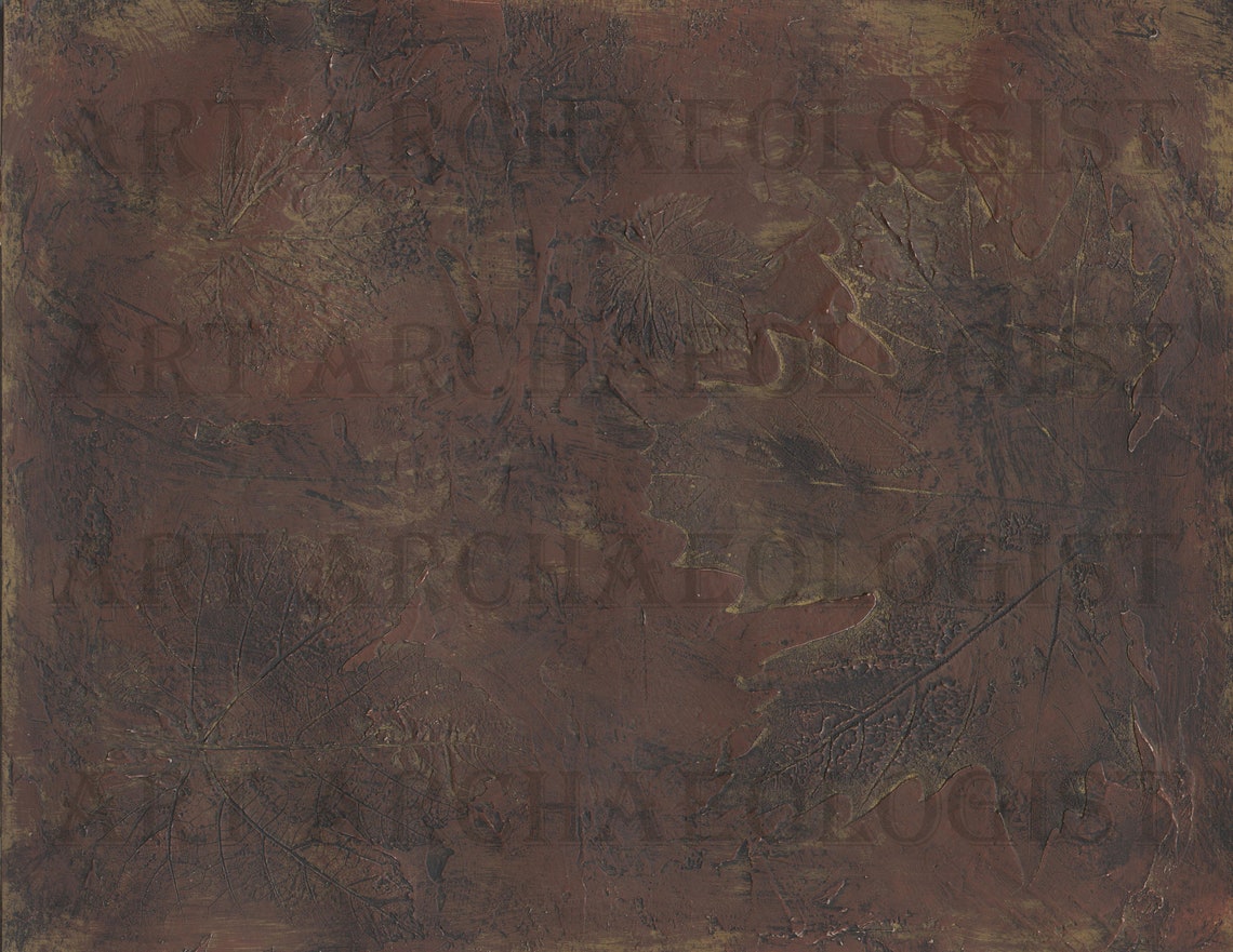 Leaves Kit 1 Designer Paper. 9 8.5 by 11 Inch Etsy