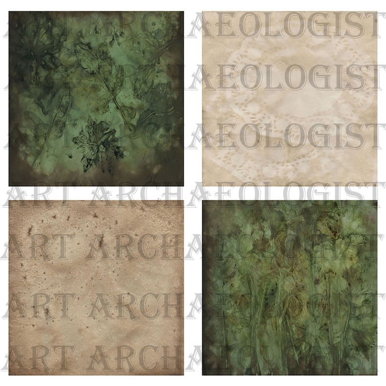10-8.5 by 11 inch eco dyed papers 2-8.5 by 11 inch coffee stained backing papers 3 zip files-jpeg format. Neo Eco Dyed Digital Kit