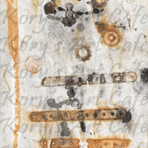 Rusted Grunge Digital Paper Kit 14 - 8.5 x 11" Pages. Instant Download 2 Zip Files JPEG FORMAT image 2