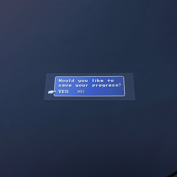 Bookmark - Would You Like to Save Your Progress Bookmark - Would You Like to Save Your Progress