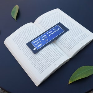 Final Fantasy Bookmark Would You Like To Save Your Progress High Quality Bookmark Double Sided image 2