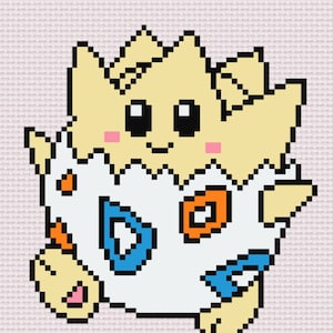 トゲピーポケモンクロスステッチパターン - Etsy 日本