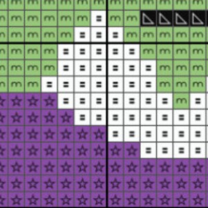 Fleefer Pattern Nooo! Fleefer! Nanalan' Cross Stitch PDF Pattern - Etsy