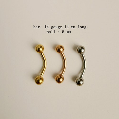 Belly Button Ring Simple and Delicate Belly Button Hoop Ring Etsy