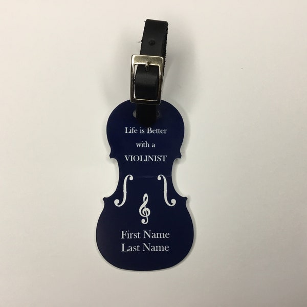 Violin Case Tag, Personalized