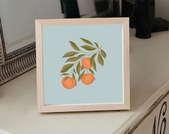 Peachy Print