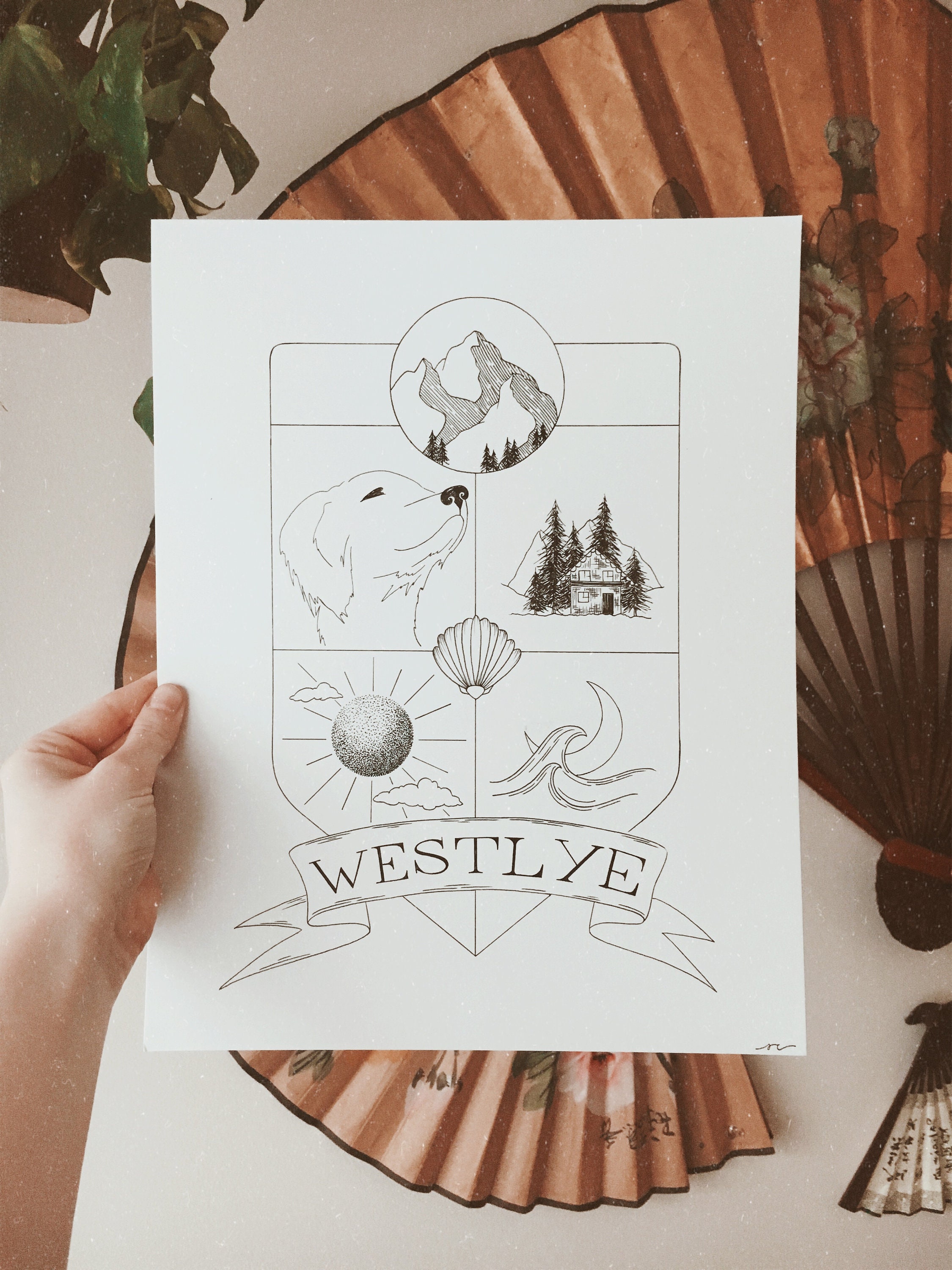 Modern Family Crest | Etsy