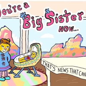 Biglietto di auguri per la sorella maggiore