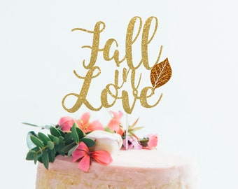 Fall Cake Topper Etsy