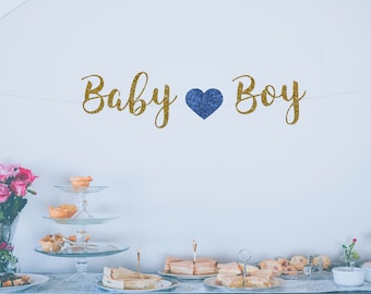 baby boy banner etsy