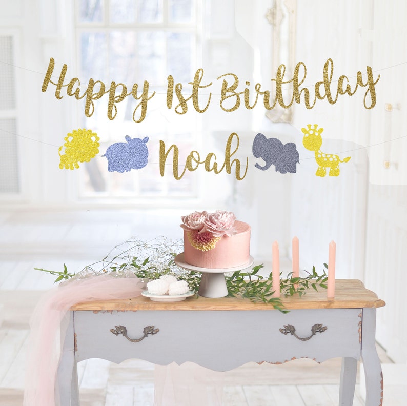 name Happy Birthday Banner Happy Birthday Sign Gold Birthday Banner Happy Birthday Banner Glitter banner Birthday Party Banner