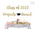 Graduation Banner, Class of 2022, Graduation Party Decorations,Custom Graduation Banner, 2022 Banner, Custom name graduation banner 