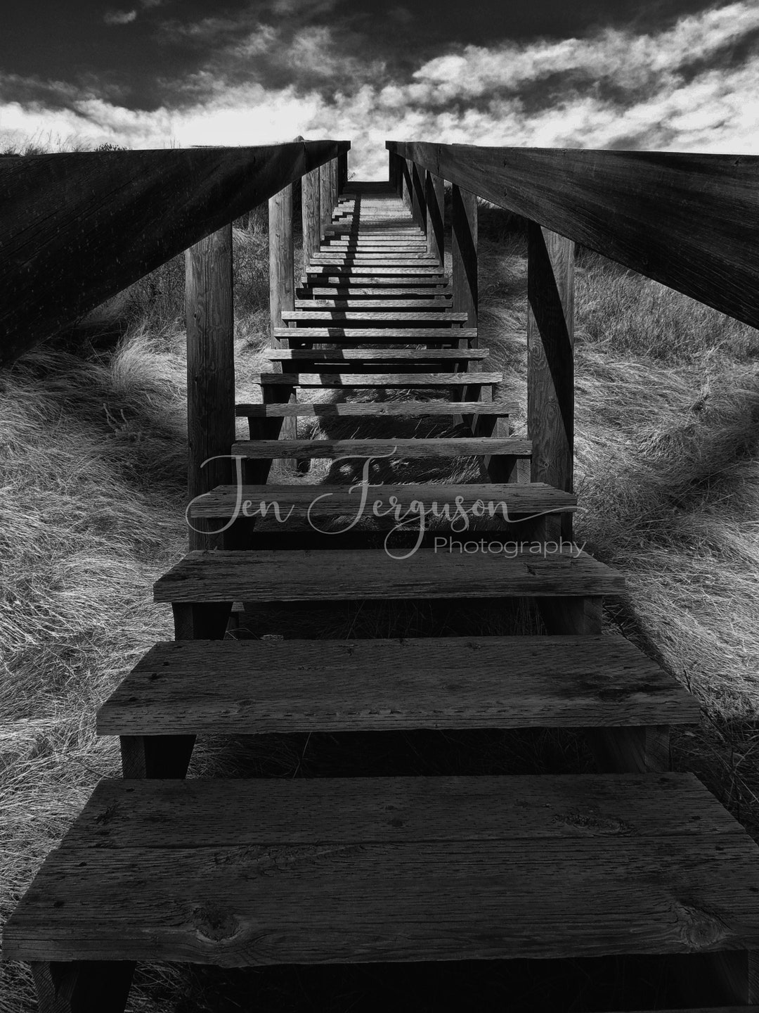 Black and White Stairs Photography Print Stairs Wall Art Etsy