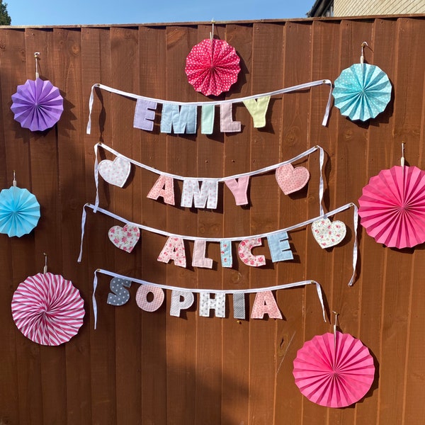 Personalised Bunting - Etsy UK