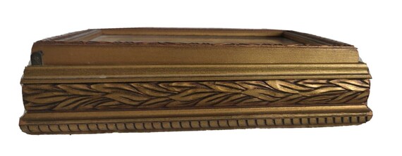Vintage Wood Candy Box for Silver Sweets Chocolat… - image 4