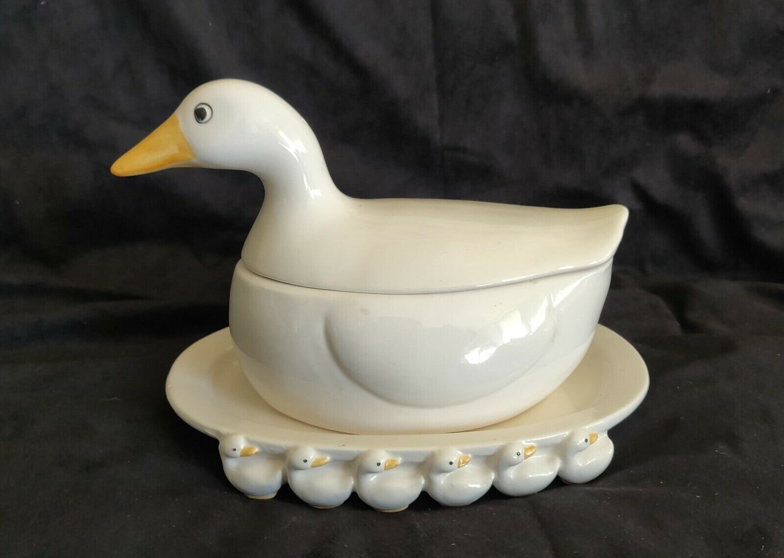 RARE Set of Fitz and Floyd Duck Tureen & Duck Gravy Boat with Etsy