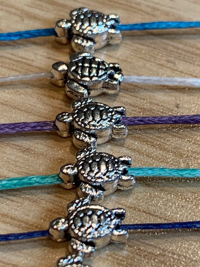 Turtle friendship bracelet charm bracelet wish bracelet Etsy
