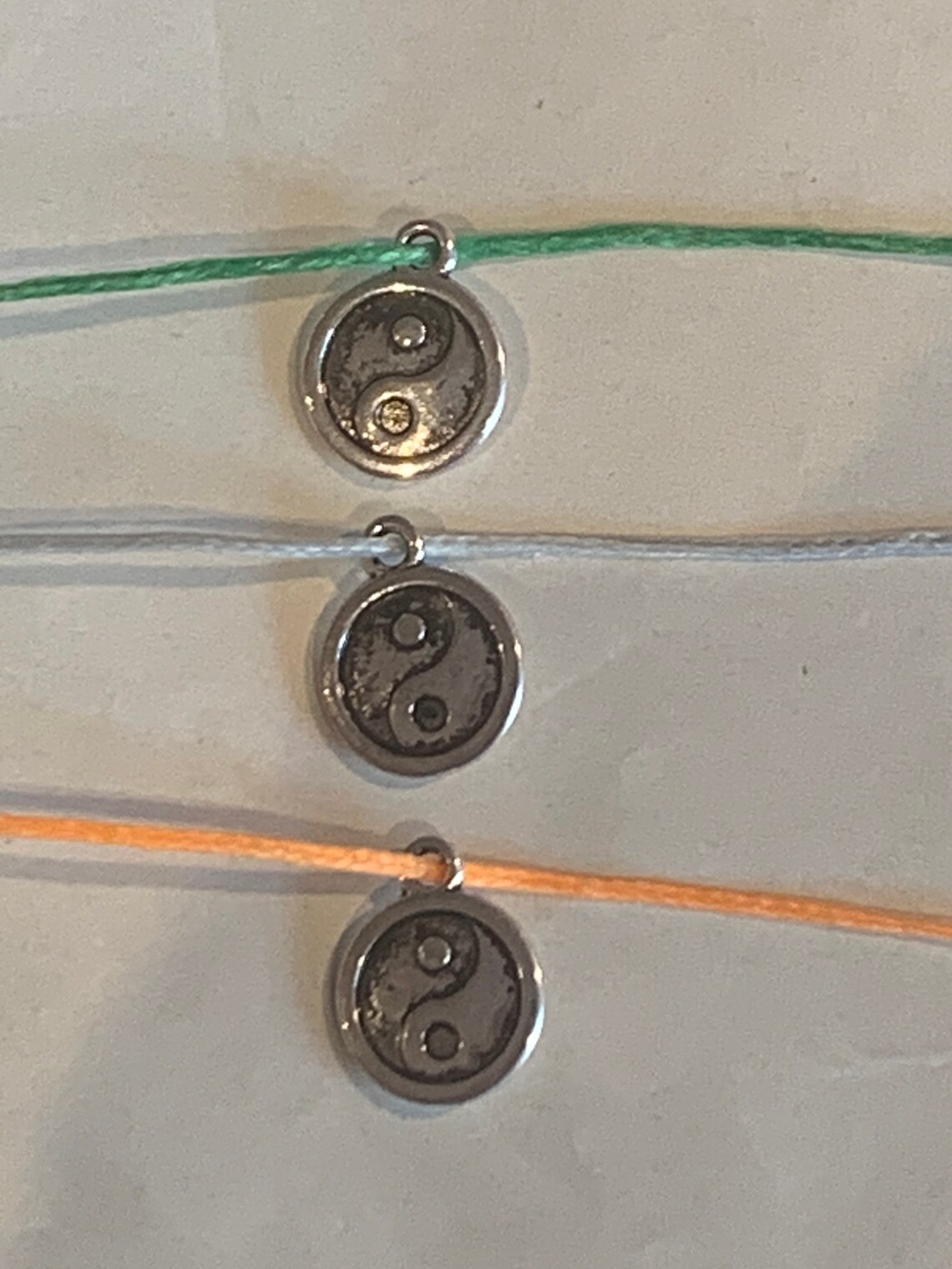 Yin and Yang Wish Bracelet Yin and Yang Etsy UK