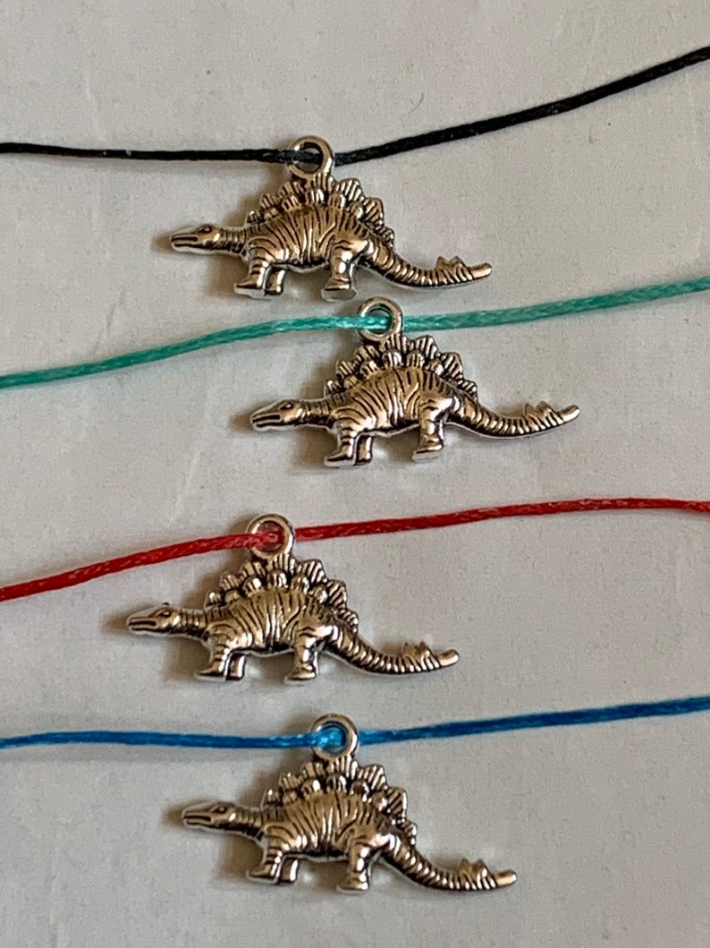Dinosaur friendship bracelet stegosaurus gifts for boys Etsy