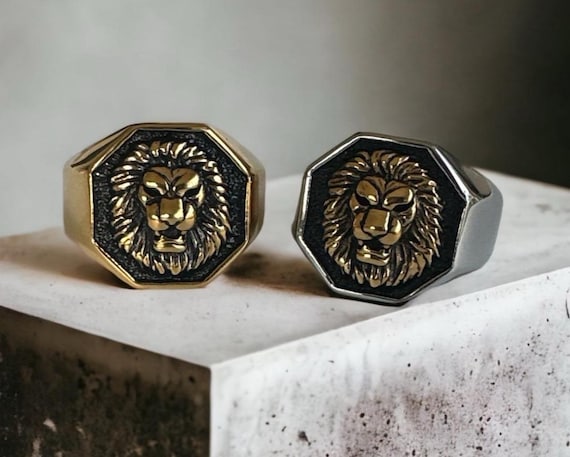 Lion Head Ring