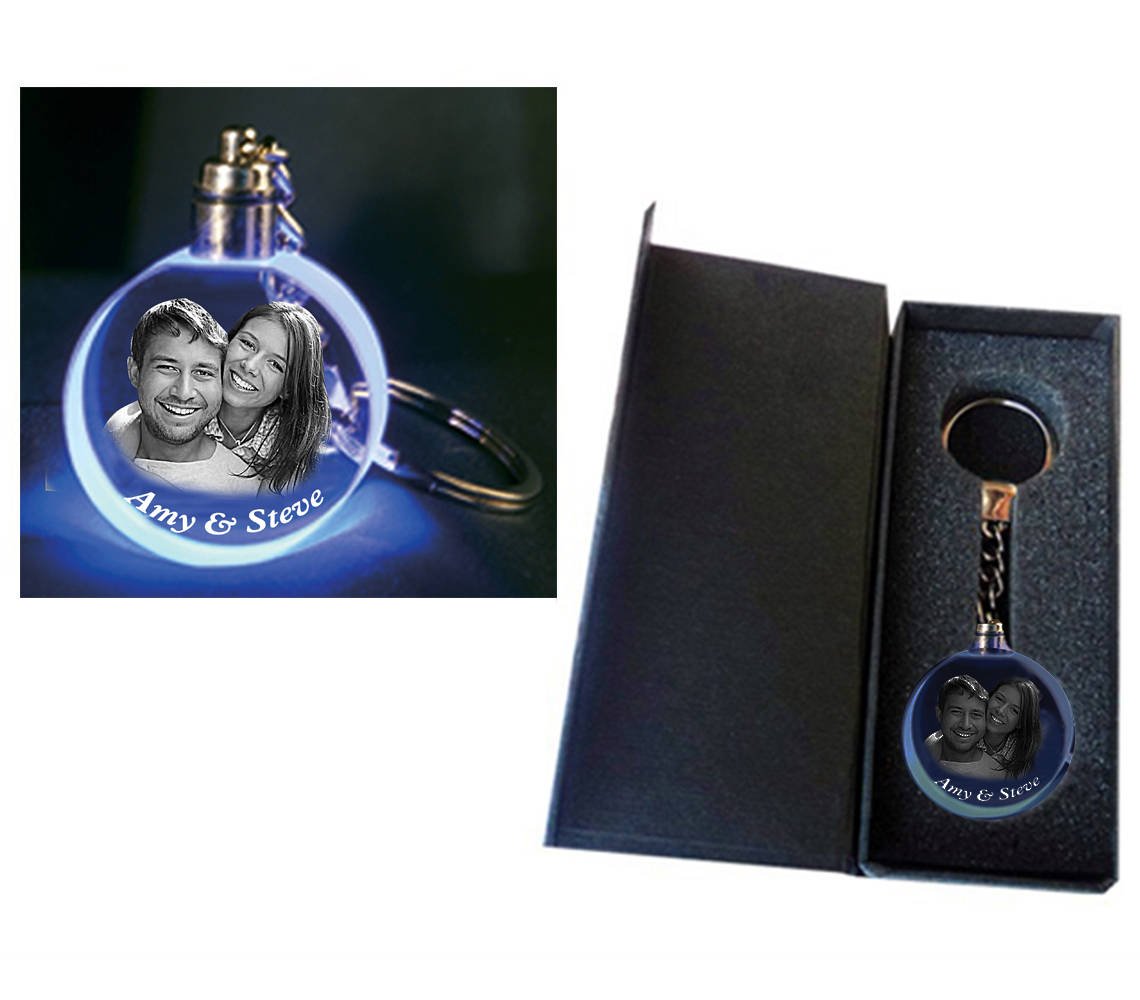 Custom Glass Keychain / Personalized Gift Your Picture and Etsy