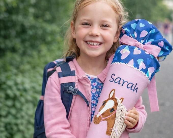 Schultüte Pferd passend zum Seashell Pearl Schulranzen
