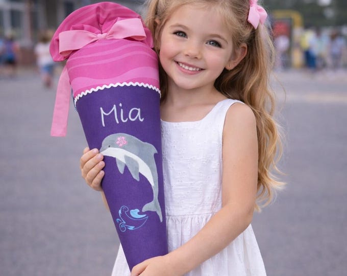 Schultüte Delfin passend zum Dolphin Lana Schulranzen