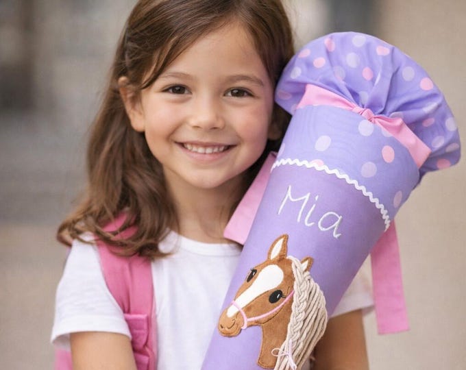 Schultüte Pferd passend zum Ponybäradies Schulranzen