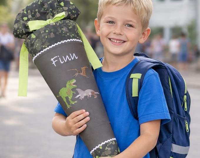 Schultüte Dino passend zum Dino Torex Schulranzen
