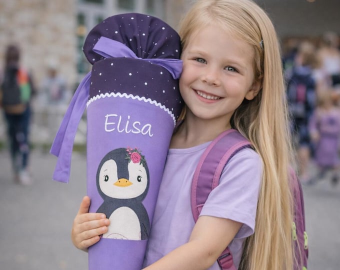 Schultüte Pinguin passend zum Sternguckbär Schulranzen