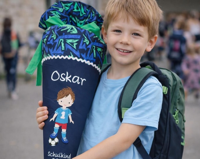 Schultüte  Fussballer Fussball passend zum Soccer Ben Schulranzen