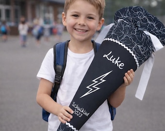 Schultüte Blitz (Leuchtet im Dunklen) passend zum Super ReflektBär Glow Schulranzen