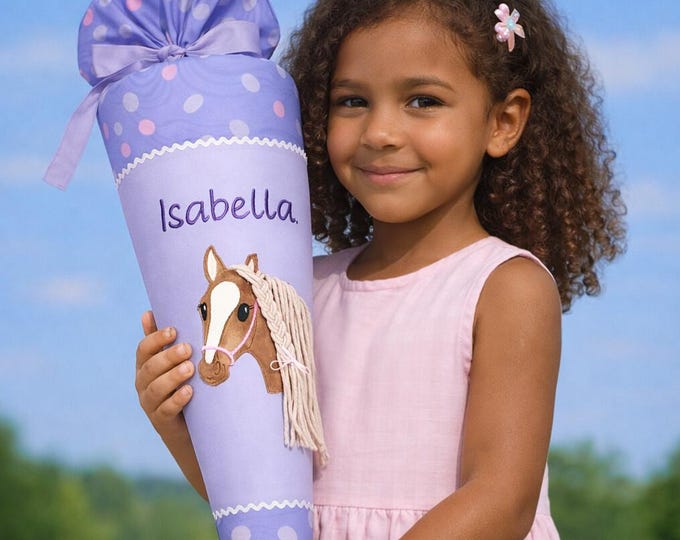 Schultüte Pferd passend zum Ponybäradies Schulranzen