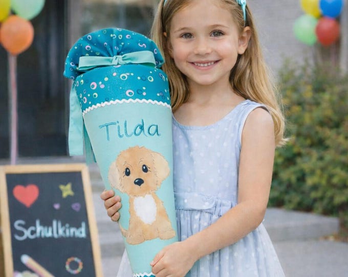 Schultüte mit Hund passend zum Dog Basty Schulranzen