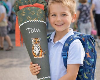 Schultüte Tiger passend zum ExBärdition Schulranzen