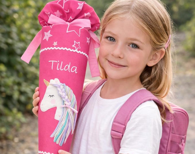 Schultüte mit Einhorn passend zum Sternzaubär Schulranzen