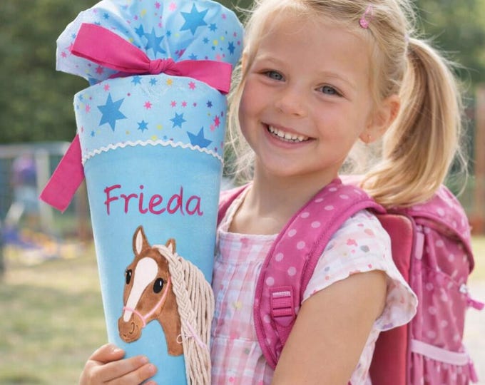 Schultüte Pferd passend zum Bärhext Schulranzen
