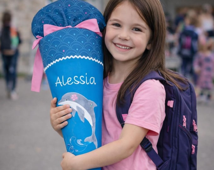 Schultüte Delfin passend zum Dolphin Pippa Schulranzen