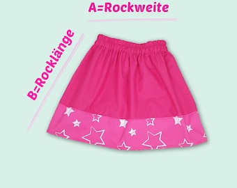 Rock passend zum Sternzaubär Schulranzen und Schultüte