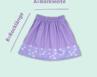 Rock passend zum Ponybäradies Schulranzen und Schultüte