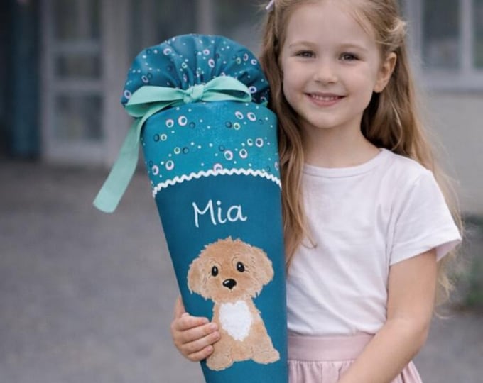 Schultüte mit Hund passend zum Dog Basty Schulranzen