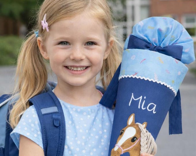 Schultüte Pferd passend zum Pferdefreunde Horse Friends Schulranzen