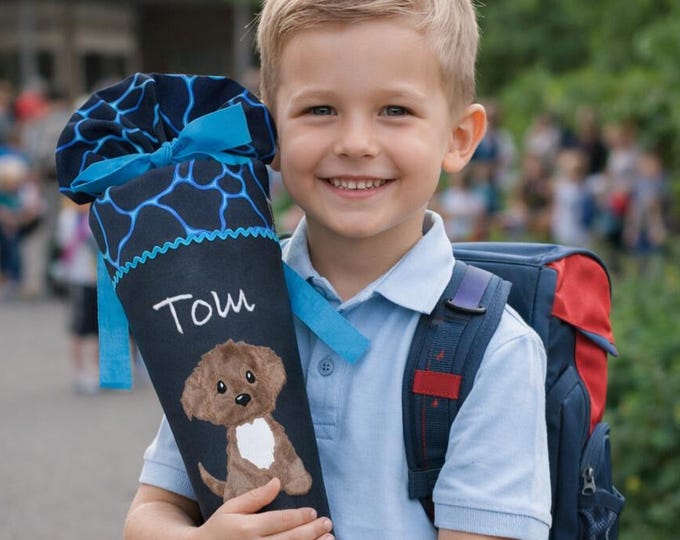 Schultüte Hund passend zum Bärassic Garden Schulranzen