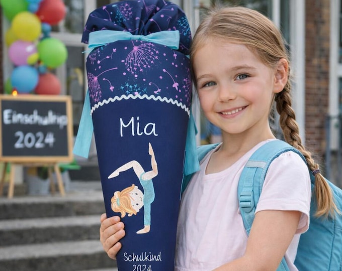 Schultüte Turnerin passend zum Lina Schulranzen