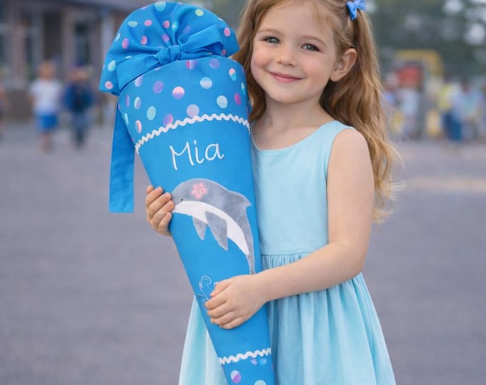 Schultüte Delfin passend zum Dolphin Finja Schulranzen