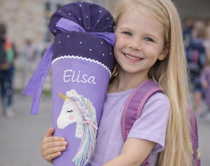 Schultüte Einhorn passend zum Sternguckbär Schulranzen