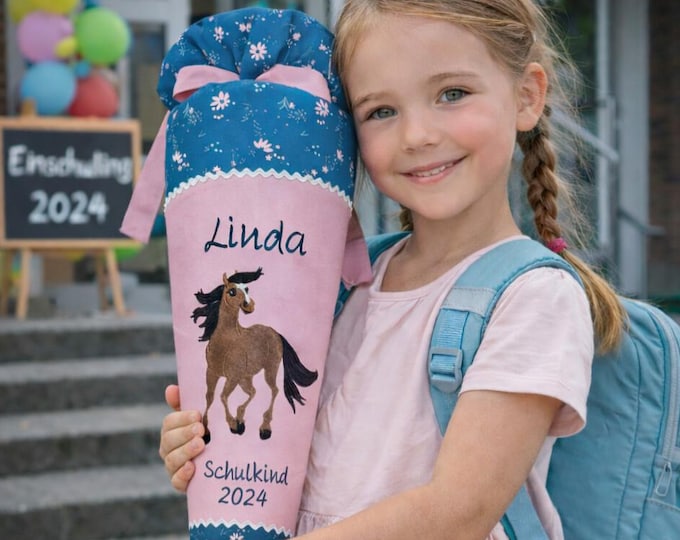 Schultüte Pferd passend zum Wild Horse Ronja Schulranzen